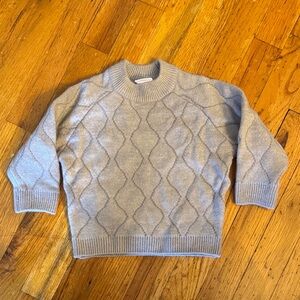 Zara Light Gray Knit Sweater